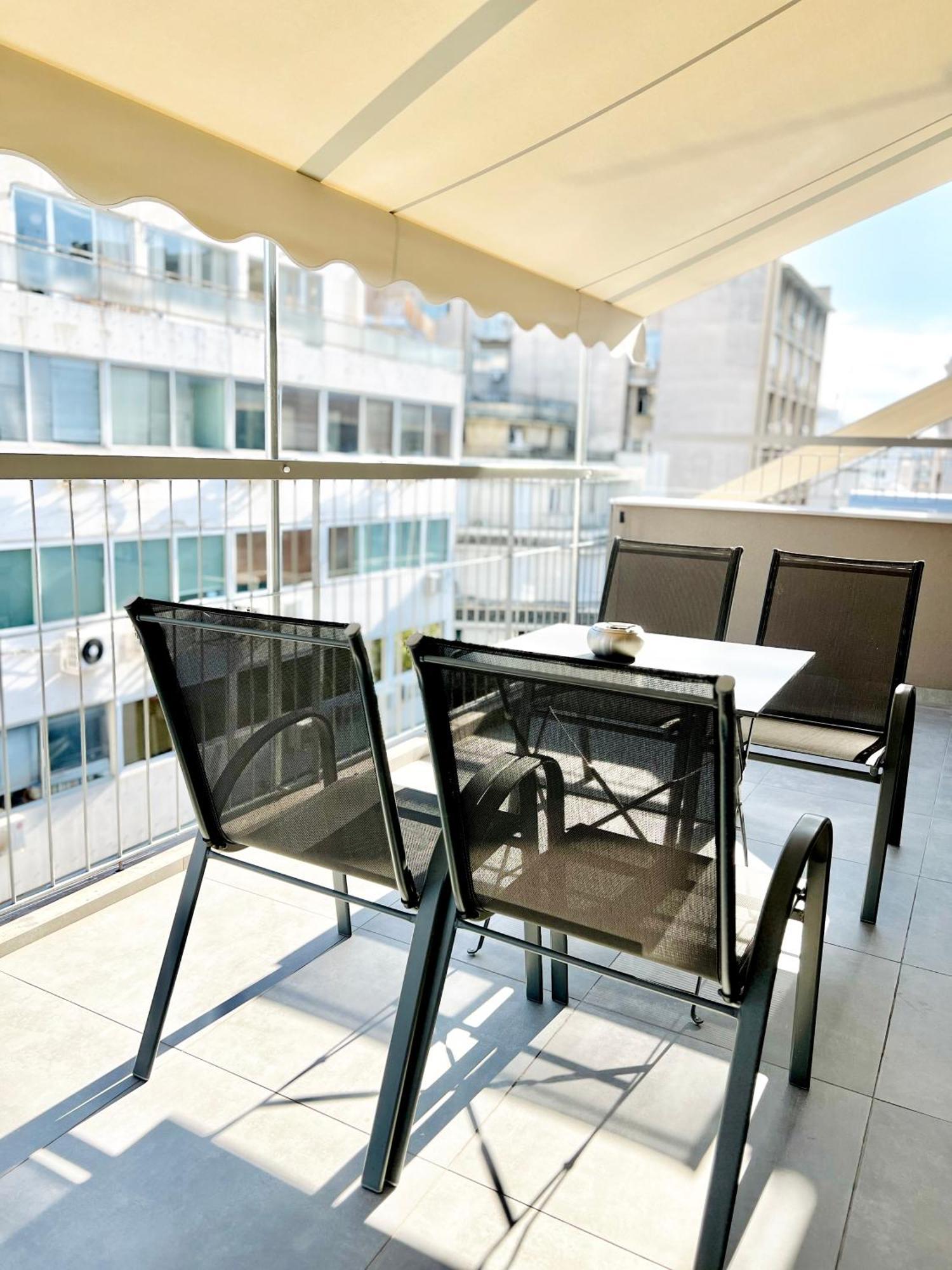 Yourathens-Alice, Urban Stylish With Shaded Balcony Near Kolonaki, Athens Center 外观 照片